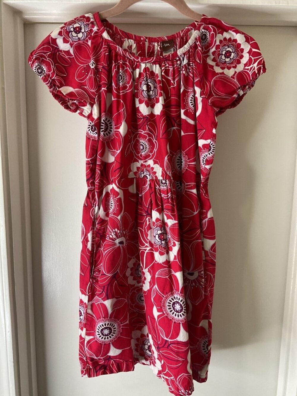 Tea Collection Lightweight Cotton Dress Girls Size 10